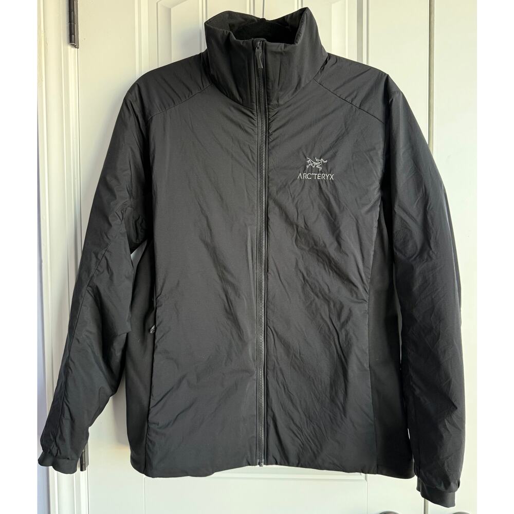 Arc'teryx Atom Jacket Full Zip Lightweight Black - Women’s Size Large